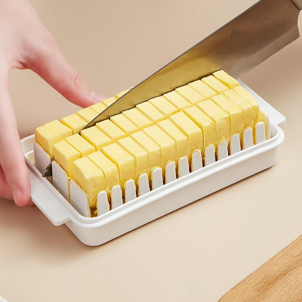 Butter Cutting Storage Box Butter Dish Cutter