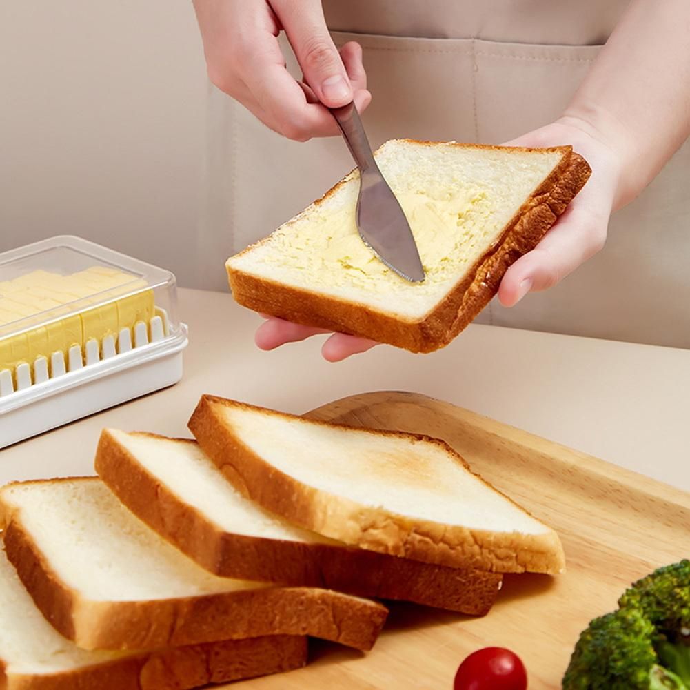 Butter Cutting Storage Box Butter Dish Cutter