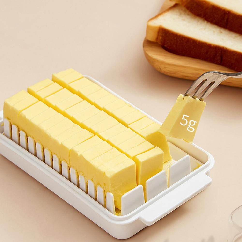 Butter Cutting Storage Box Butter Dish Cutter
