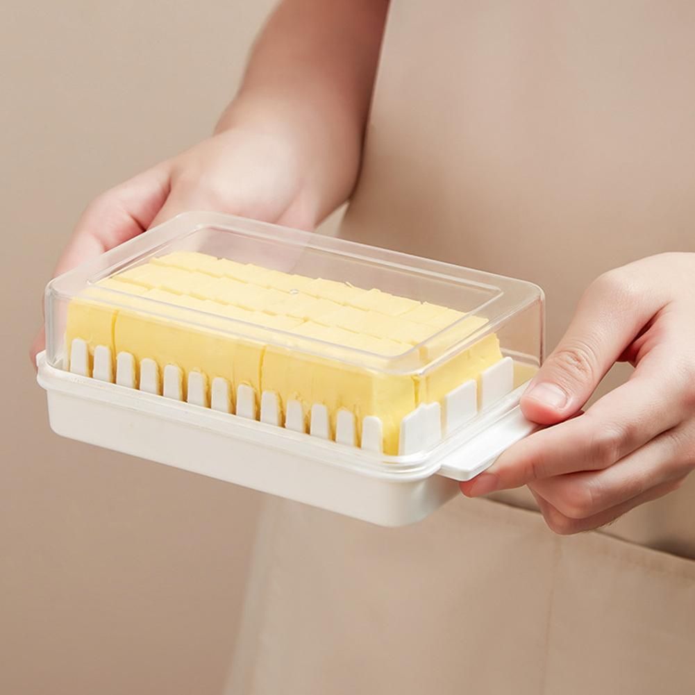Butter Cutting Storage Box Butter Dish Cutter