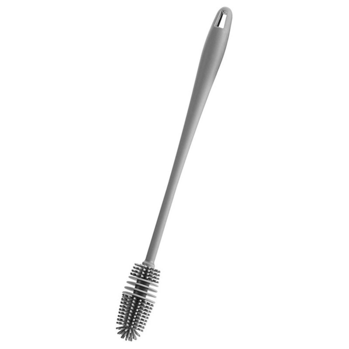 Milk Bottle Brush Rubber TPR Bristles Long Handle Cleaning