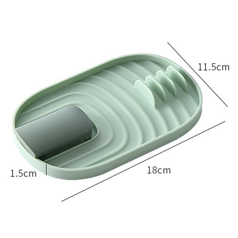 Spoon Lid Rest Pad Kitchen Spatula Holder Heat