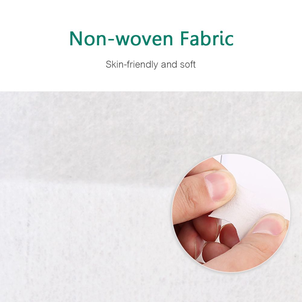 100 Pcs Disposable Cotton Pads Cleaning Wet Wipe Cleaning
