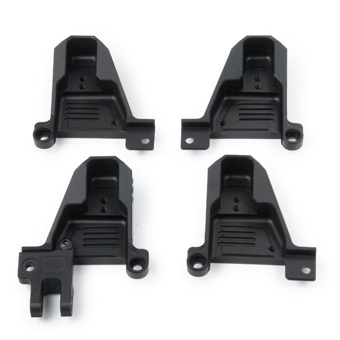 Front Rear Sho K Towers With Adjustable Mount For TRAXXAS TRX-4 1:10 R   Ar-black
