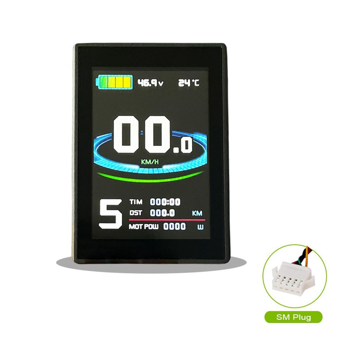 KT E Bike TFT Color Display LCD8S Electric Bicycle Display Conversion Kit Accessories KT LCD8S Display