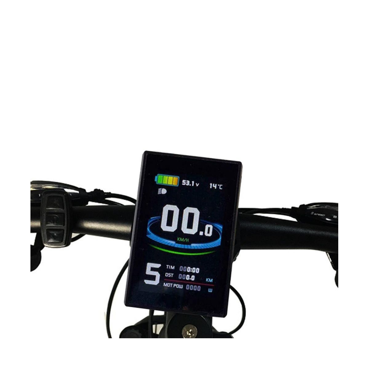 KT E Bike TFT Color Display LCD8S Electric Bicycle Display Conversion Kit Accessories KT LCD8S Display