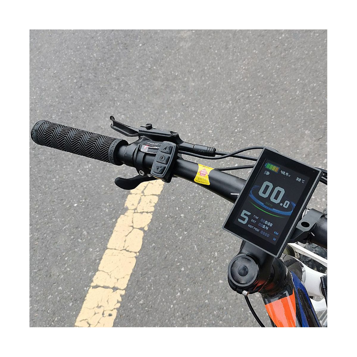 KT E Bike TFT Color Display LCD8S Electric Bicycle Display Conversion Kit Accessories KT LCD8S Display