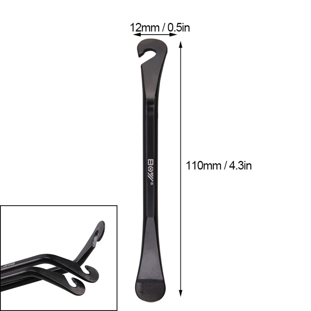 3Pcs Carbon Steel Tire Levers Bicycle Tire Repair Changing