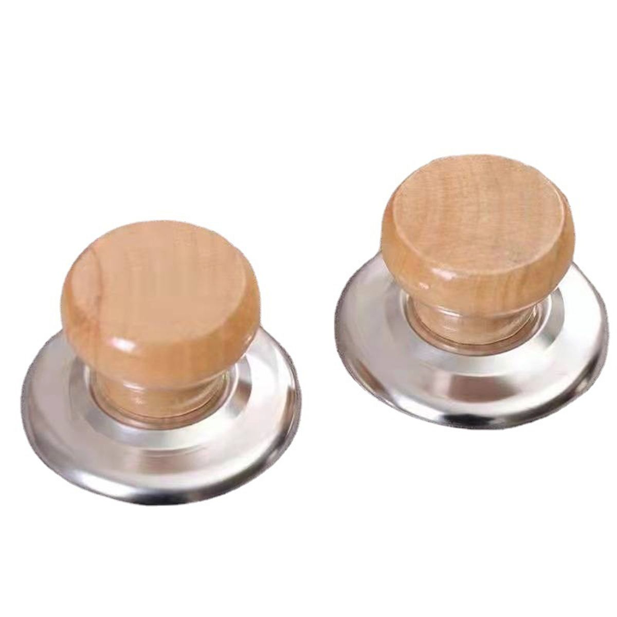 2 Pcs Pot Head Cap Wear-resistant Pot Cover Handle With Screws 2pcs