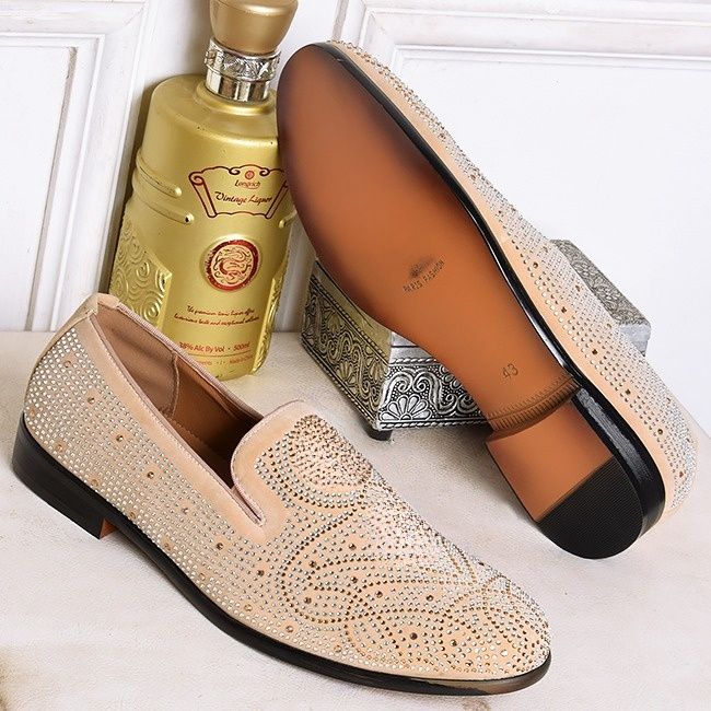 Men L Stones  Designers Shoe BROWN