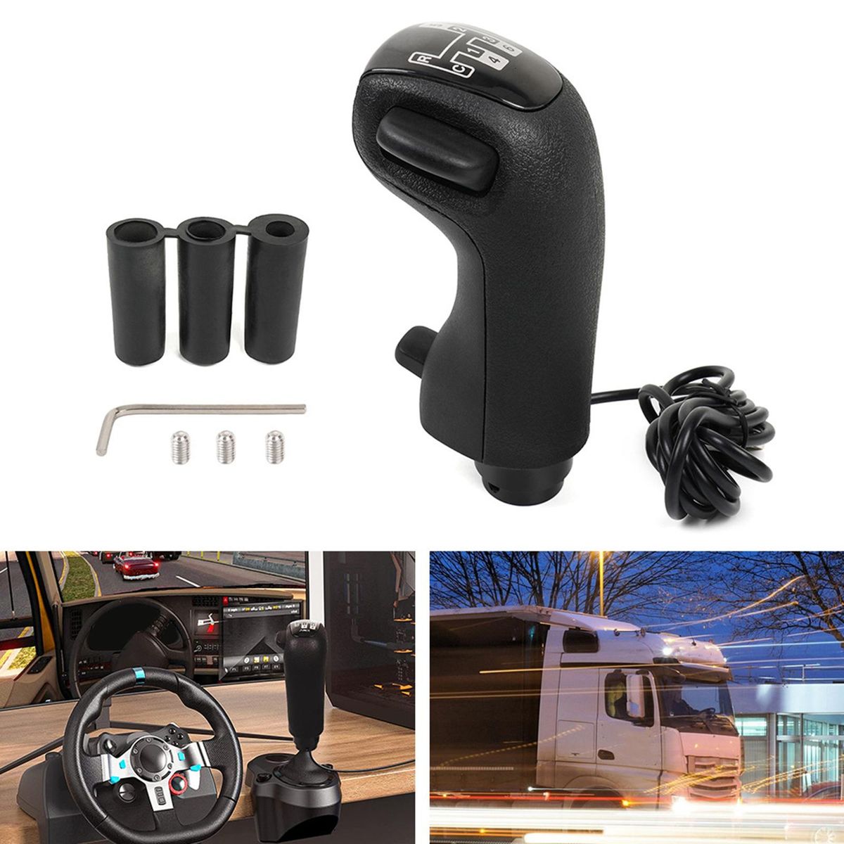 USB Truck Simulator Shifter Game Console Fittings For Logitech G25