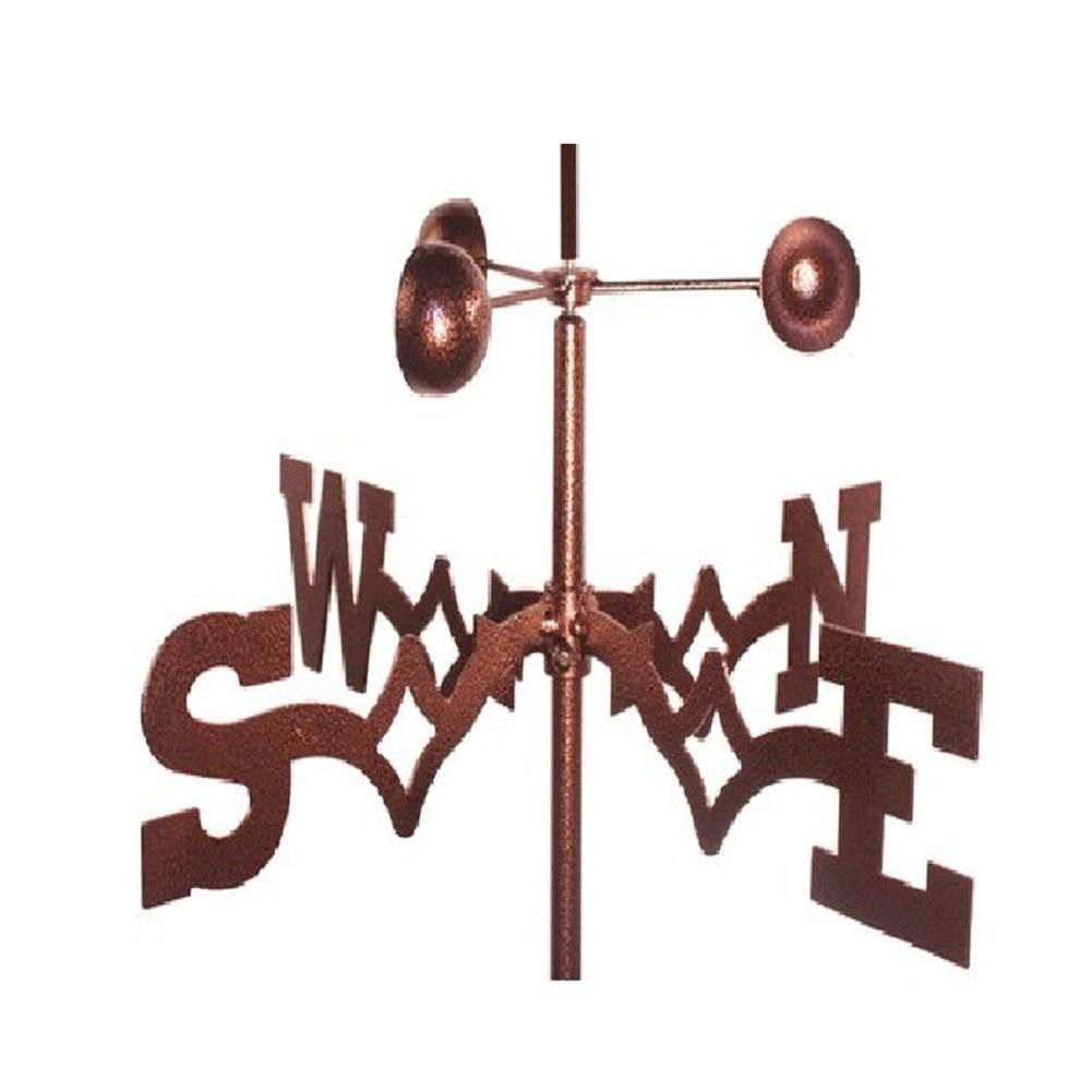 Oil Well Rig Weather Vane Stainless Steel Spray Paint