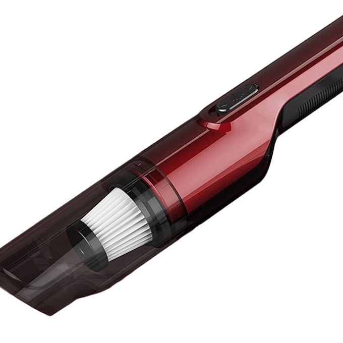 Handheld Wireless Car Vacuum Cleaner Fit For Pet Hair Home Sofa Red