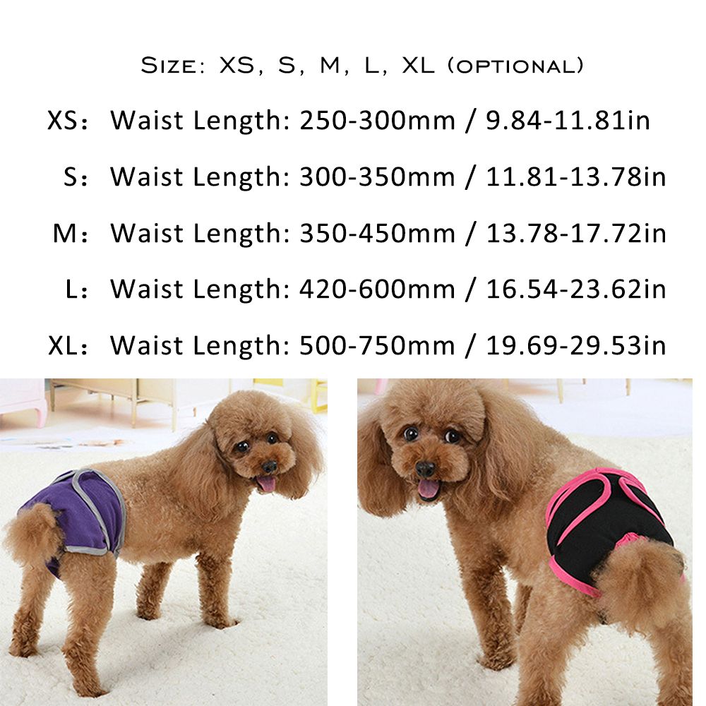 Pets Supplies Comfortable Magic Tape Brief Dogs Teddy Golden