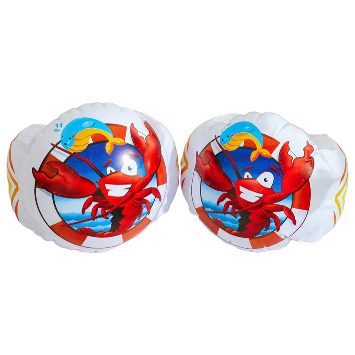 Inflatable Swimming Arm Ring Toddlers Training Circle Children Lobster