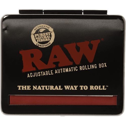 RAW Natural Unrefined Rolling Papers - Automatic Box 110mm