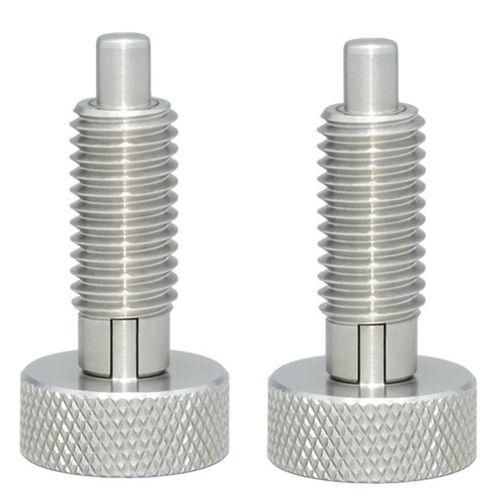 Hand Retractable Spring Plunger With Knued Handle
