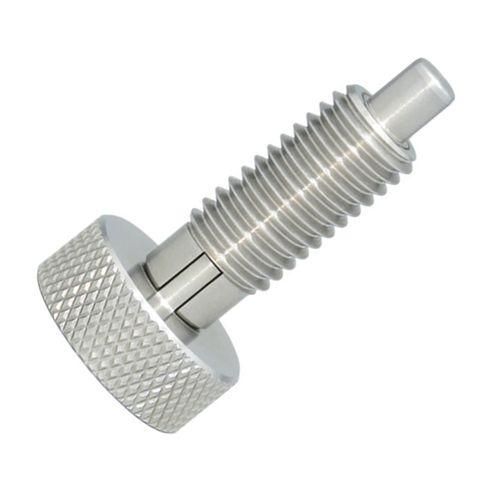 Hand Retractable Spring Plunger With Knued Handle