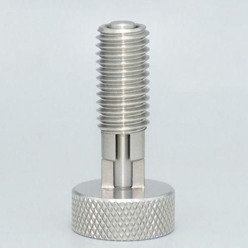 Hand Retractable Spring Plunger With Knued Handle