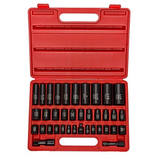 NEIKO 02443A 38 And 12 Drive Master Impact Socket Set  38 Pi