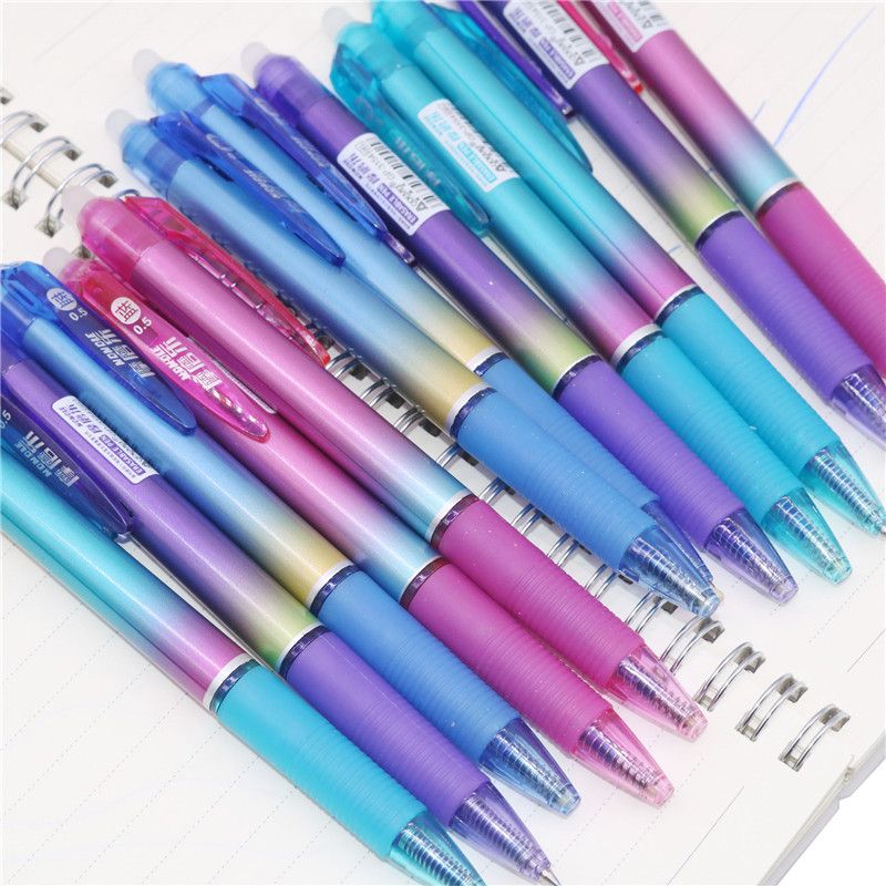 24 Pcs 0.5mm Ballpoint Pen Blue Refill Ink Erasabl