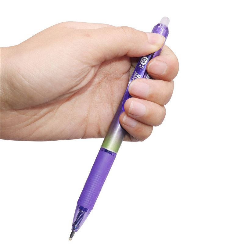 24 Pcs 0.5mm Ballpoint Pen Blue Refill Ink Erasabl