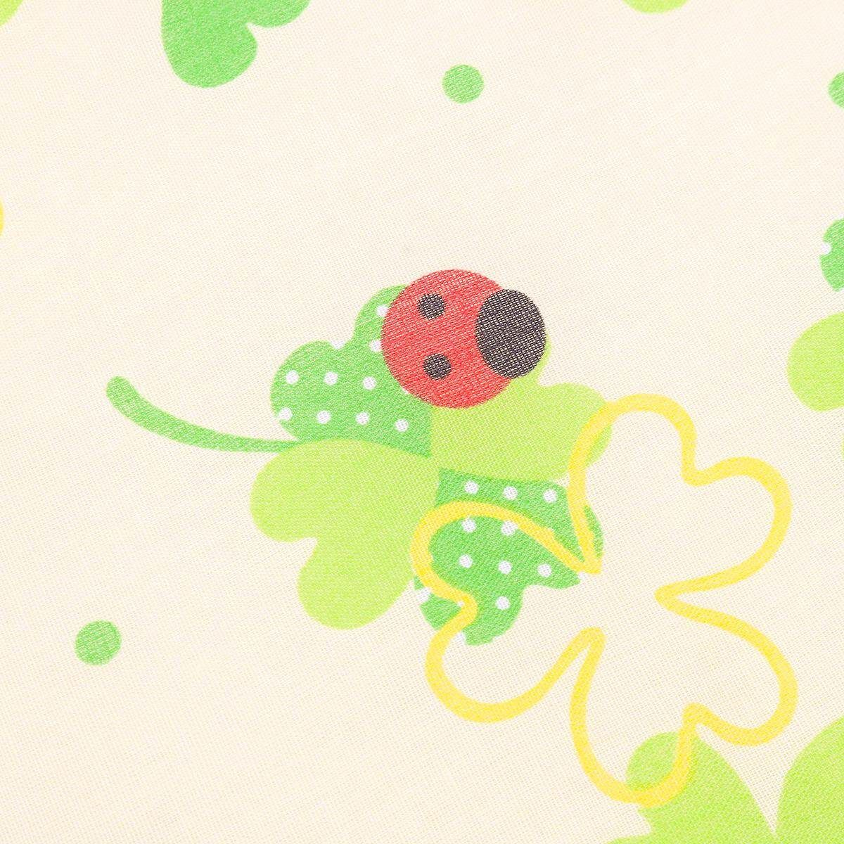 120cm Cotton Baby Infant Bed Bumper Kids Newborn Cushion Crib Pad Protector Clover