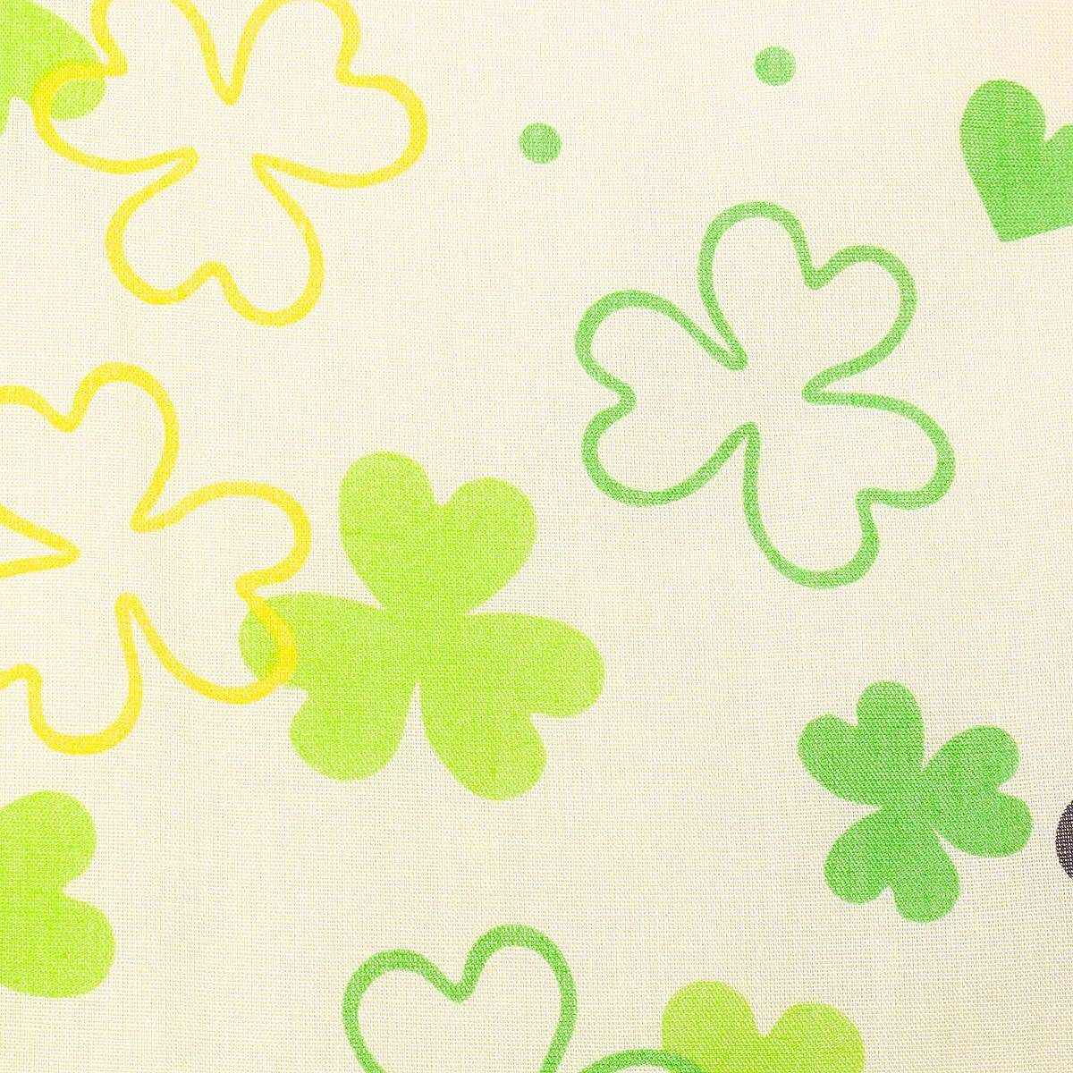 120cm Cotton Baby Infant Bed Bumper Kids Newborn Cushion Crib Pad Protector Clover