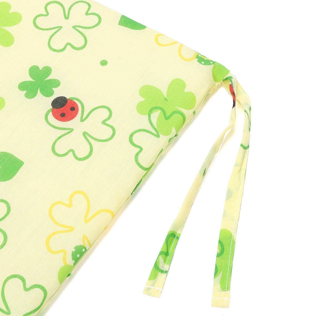 120cm Cotton Baby Infant Bed Bumper Kids Newborn Cushion Crib Pad Protector Clover