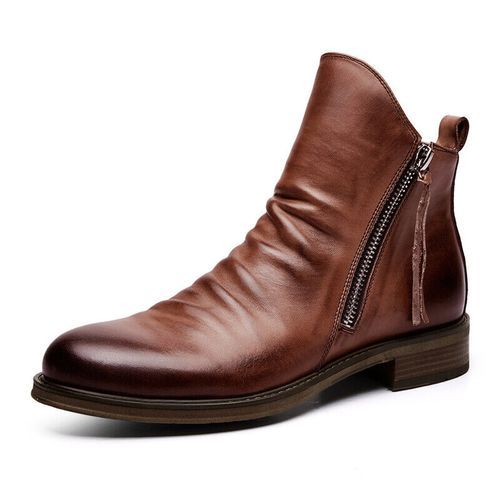 Radford Boots Chelsea Zip Brown