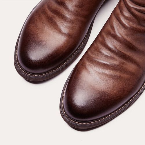 Radford Boots Chelsea Zip Brown