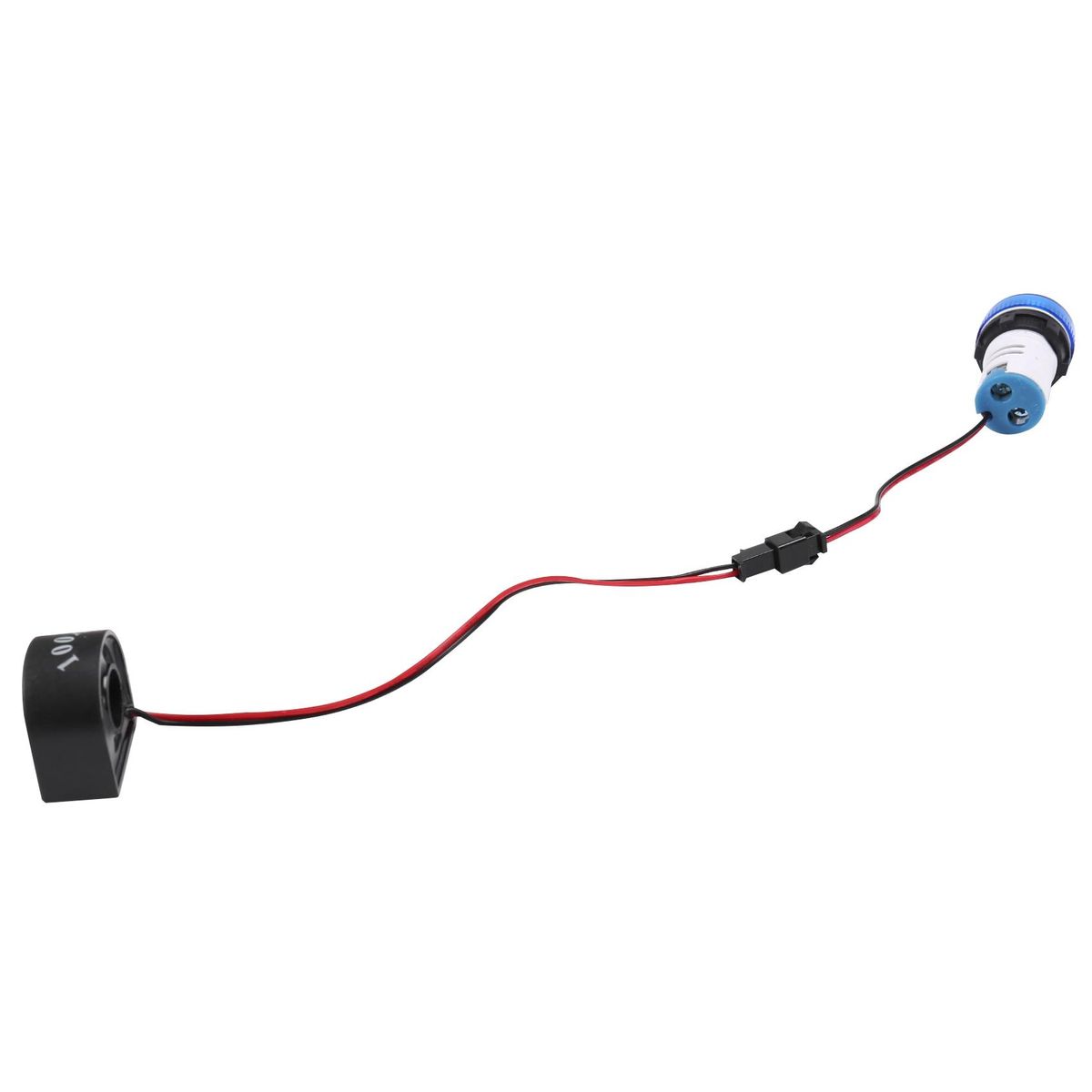 Mini Digital Voltmeter Ammeter 22mm Round AC 50-500V 0-100A
