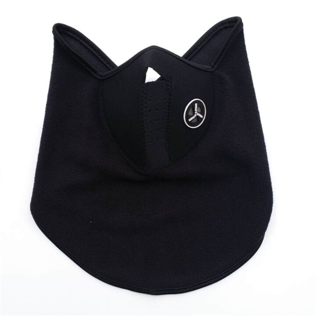Breathable Windproof Motorcycle Face Mask Sport Winter Warm Ski Black