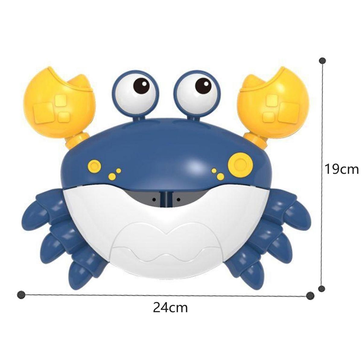 Baby Bath Toy with Music Bubbles Musical Electric Bubble for Boys Blue