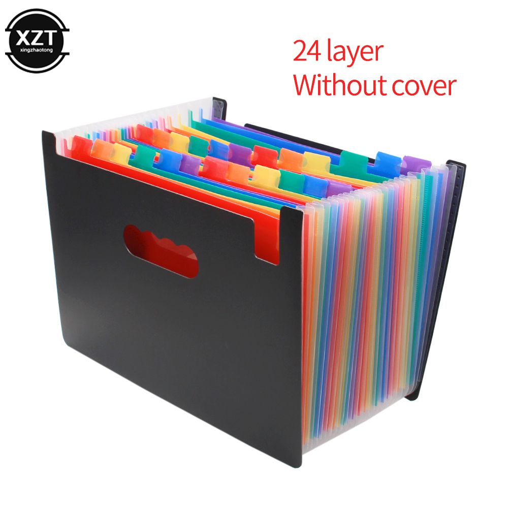 Expanding File Folder A4 Organizer Portable Business File Office Supplies Document Holder Carpeta Archivador A