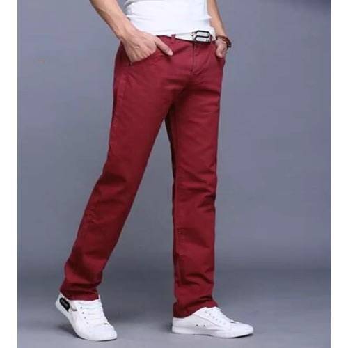 Men's Chinos Pants- Wine
