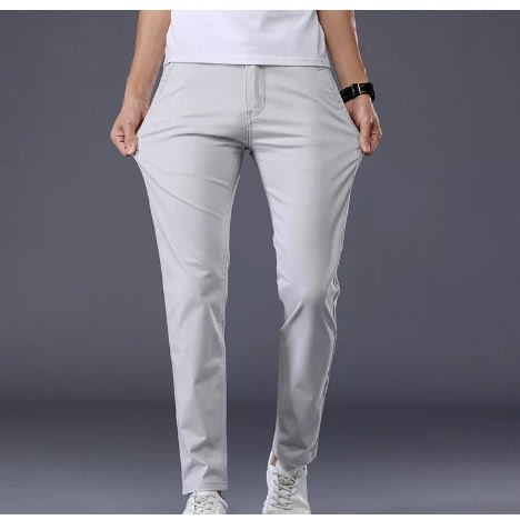 3pcs Smart Cotton Chinos- Off White, Blue & Cream