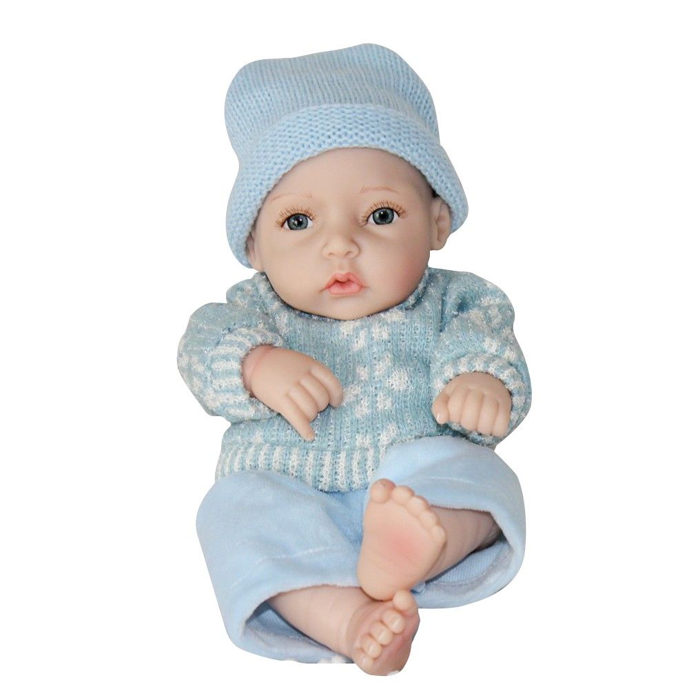 11inch Reborn Baby Doll Play Dolls Full Vinvl Body Washable