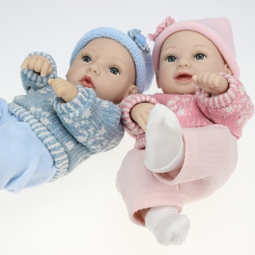 11inch Reborn Baby Doll Play Dolls Full Vinvl Body Washable