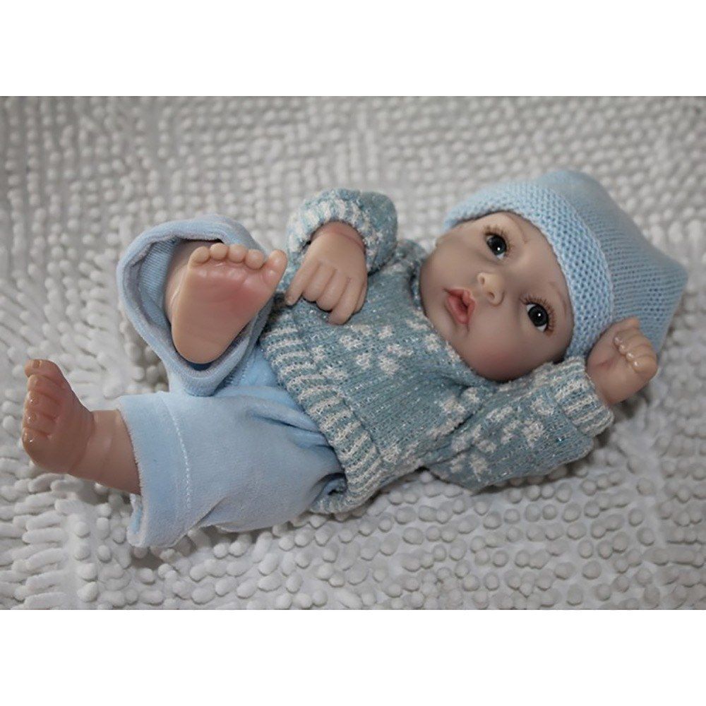 11inch Reborn Baby Doll Play Dolls Full Vinvl Body Washable