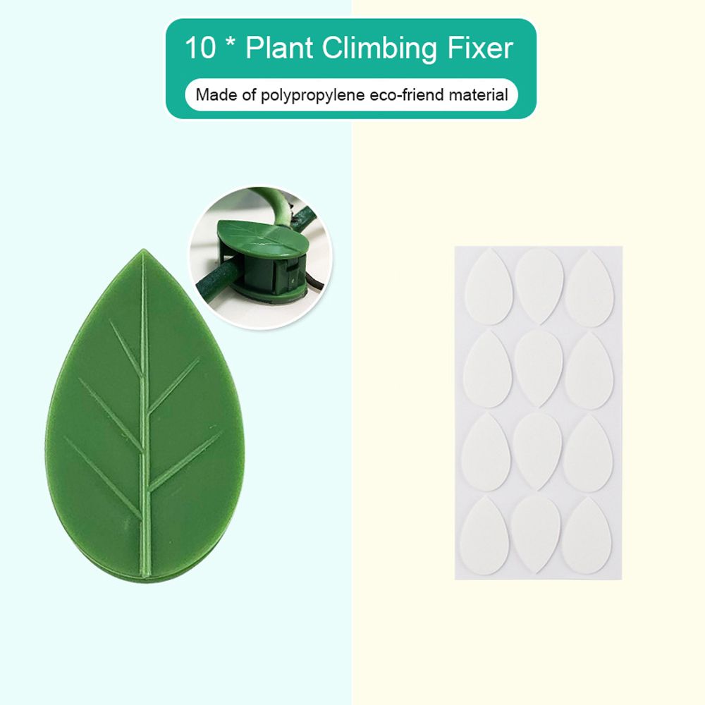 10PCS Plant Climbing Fixer Wall Vine Fixture Clips