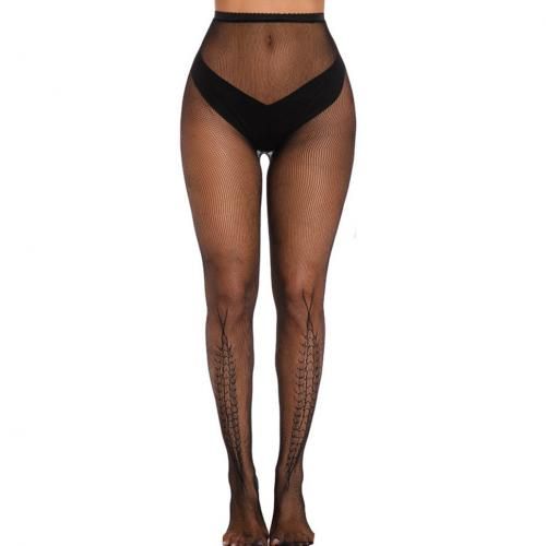 Black Sexy Tights Woman Fishnet Stockings Mesh Leggings 6120