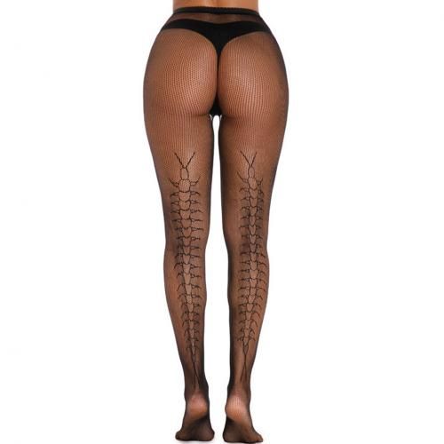 Black Sexy Tights Woman Fishnet Stockings Mesh Leggings 6120
