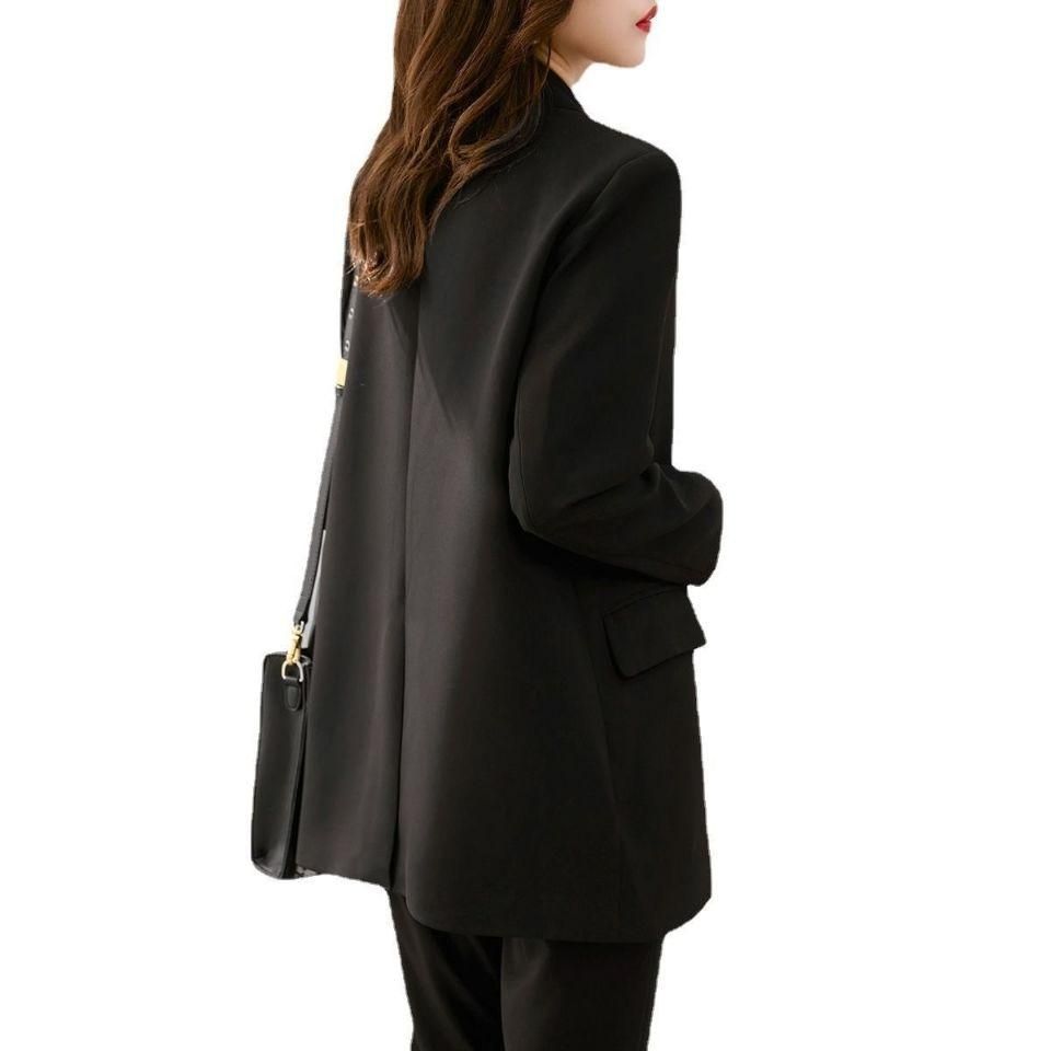 Plump Girls Small Suit Female 2022 Spring New Fashion Commuter Temperament Leisure Contrast Color Coat Stitching Suit
