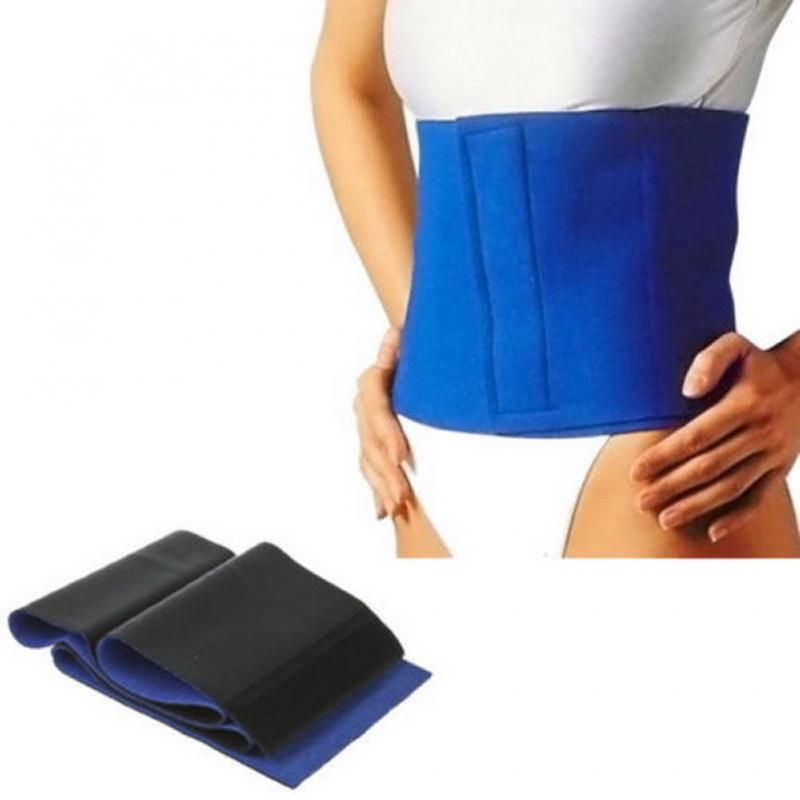 Sweat Band Wrap Waist Trimmer Belt Tummy Weight Lo