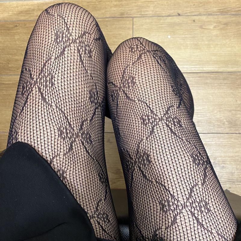 Sexy Lingerie Stockings Black Fishnet Jacquard Stocking Pantyhose Tights 3001