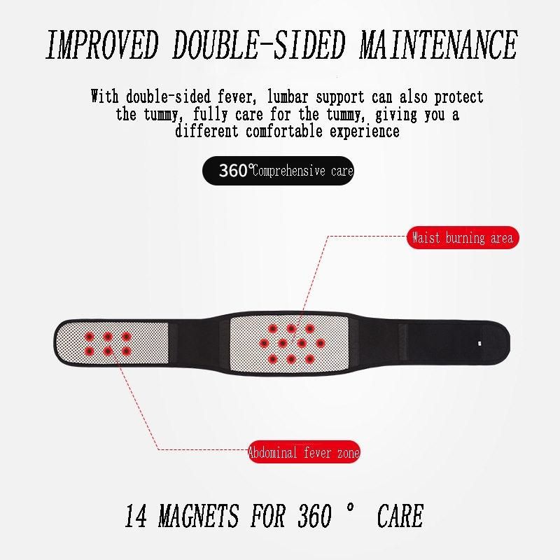 Waist Support Brace Belt Self-Heating Therapy Back Support Brace For Men Women