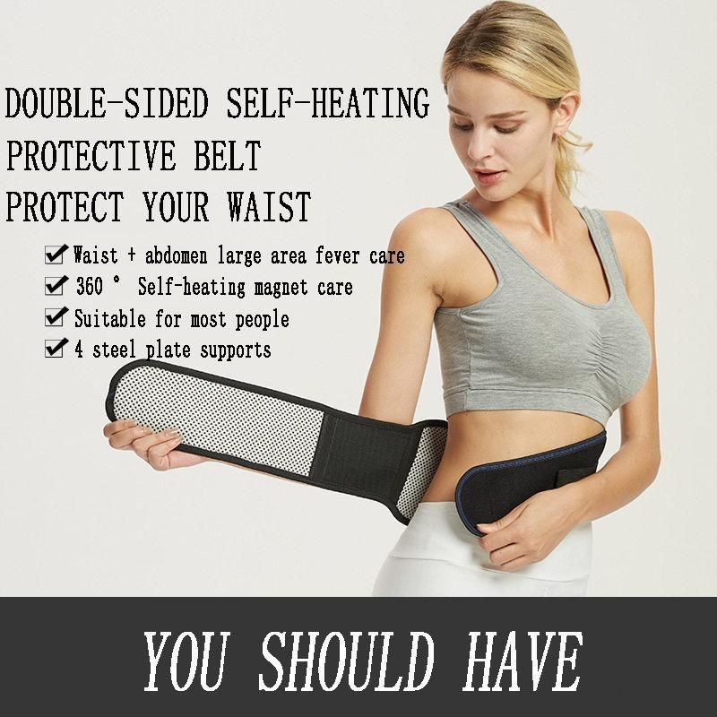 Waist Support Brace Belt Self-Heating Therapy Back Support Brace For Men Women