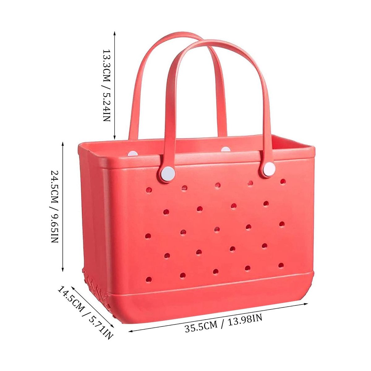 Oversize Waterproof Washable Tip Proof Durable Open Tote