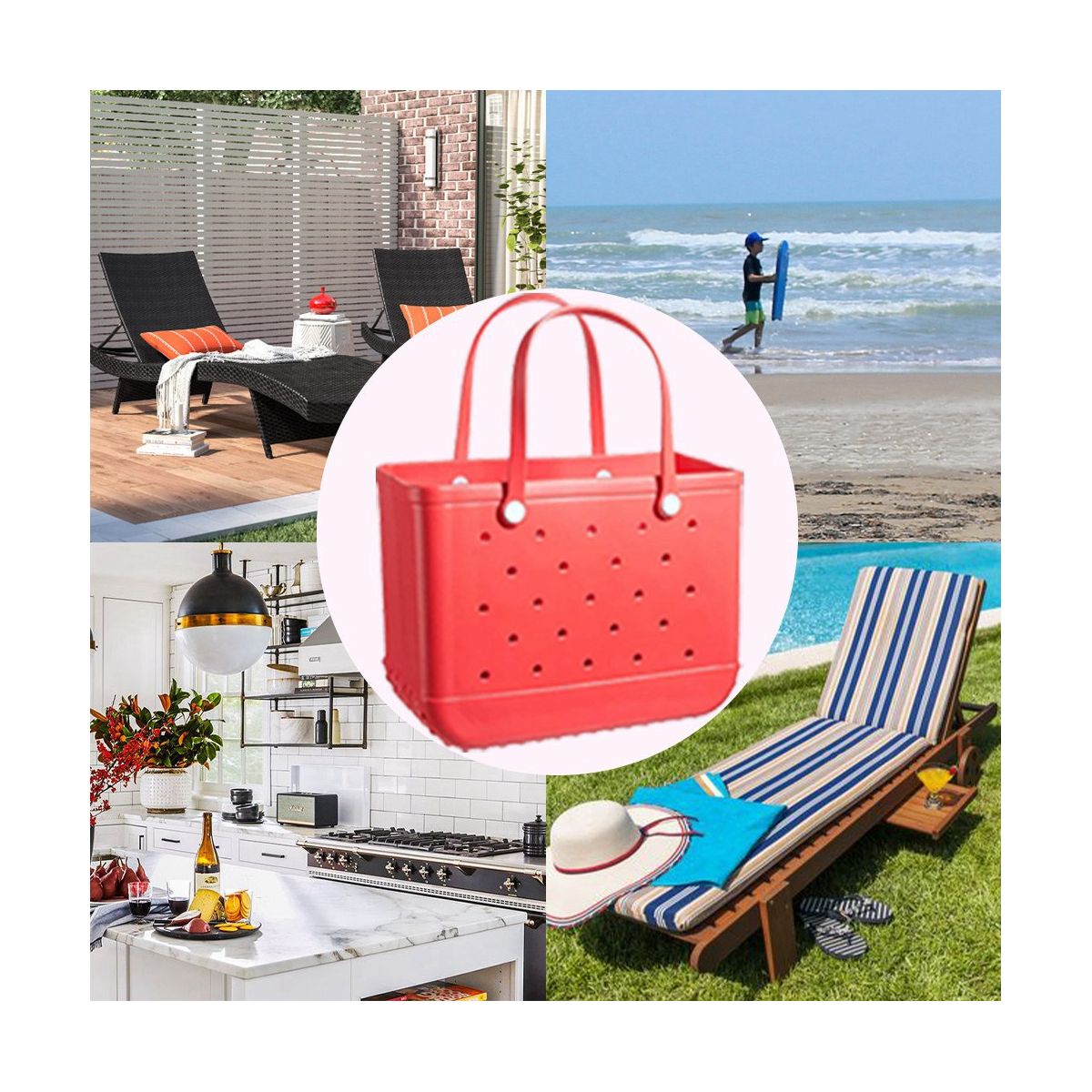 Oversize Waterproof Washable Tip Proof Durable Open Tote